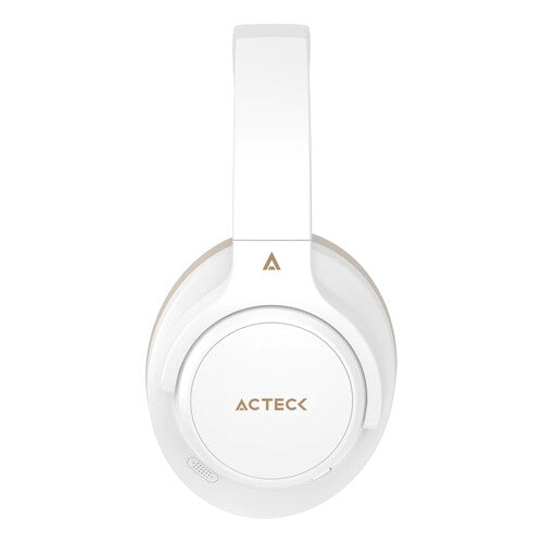 AUDIFONOS ACTECK HYPE EPIC HP750 / DIADEMA / INALAMBRICOS / DUAL BT -AUX 3.5 MM / BATERIA 75 HRS / MICROFONO OMNIDIRECCIONAL / CANCELACION DE RUIDO / BOCINAS 40 MM 20 HZ A 20 KHZ / BLANCO / AC-940863 AUDIFONOS ACTECK HYPE EPIC HP750 / DIADEMA / INALAMBRICOS / DUAL BT -AUX 3.5 MM / BATERIA 75 HRS / MICROFONO OMNIDIRECCIONAL / CANCELACION DE RUIDO / BOCINAS 40 MM 20 HZ A 20 KHZ / BLANCO / AC-940863